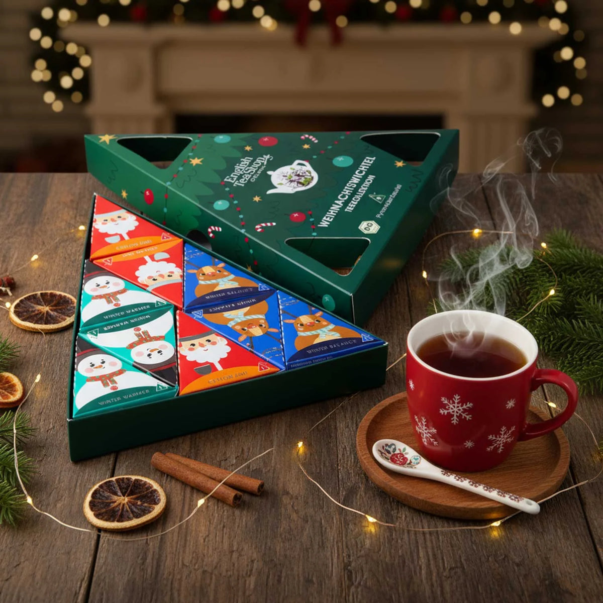 Christmas character organic tea selection - 8 pcs