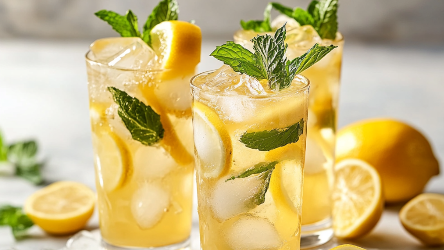 Gyömbér citrom ital