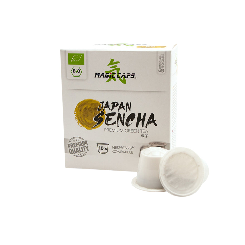 Sencha japán tea kapszula Nespresso® kompatibilis - bio - 10db