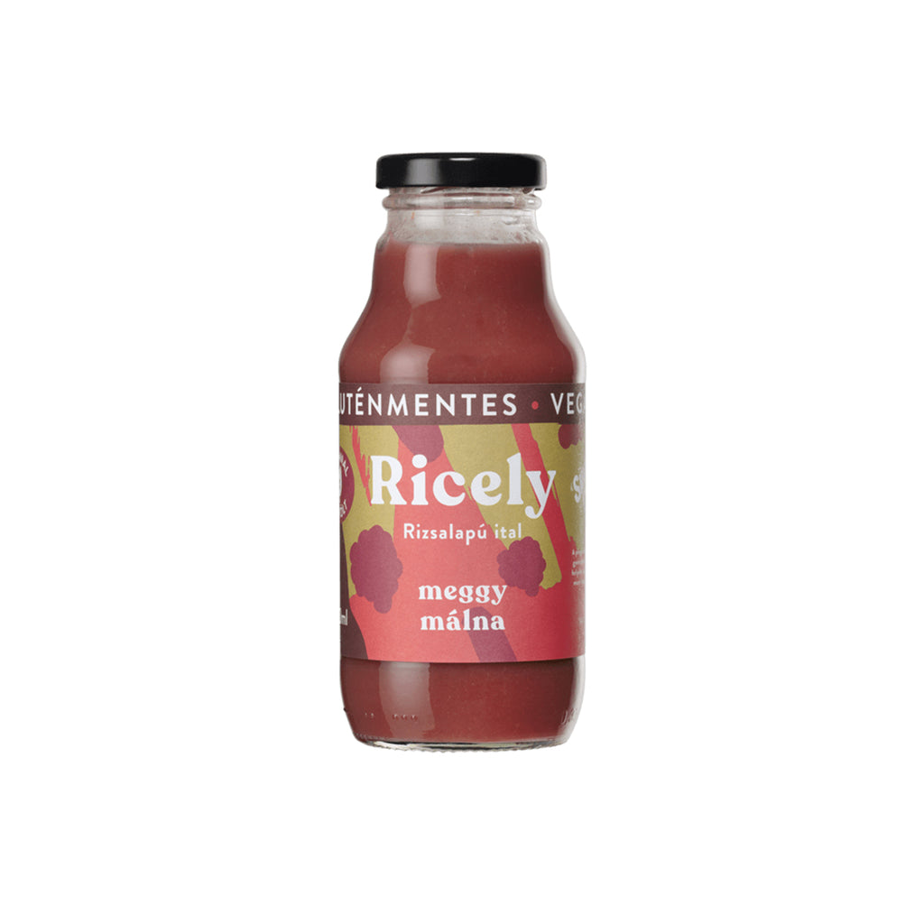 Meggy-málna rizsalapú ital - 330ml