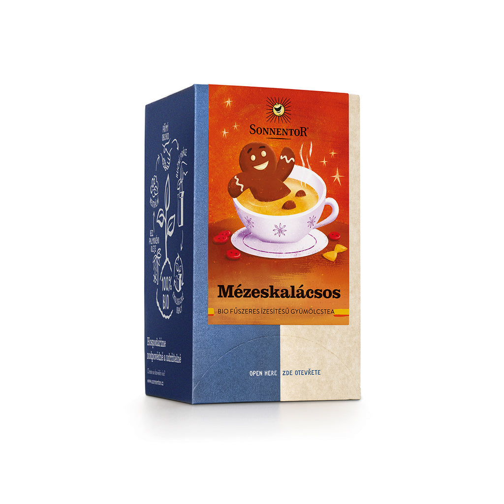 Mézeskalács tea filteres - bio - 18db