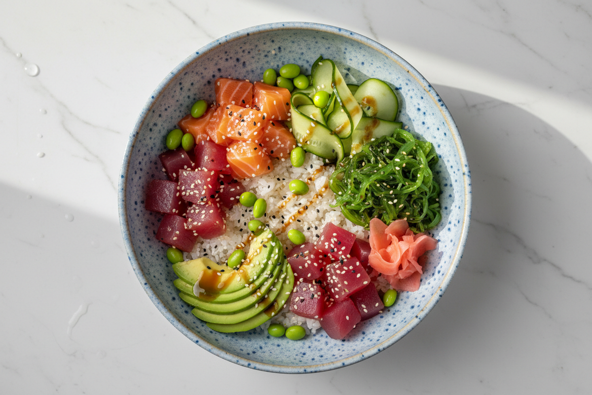 Poké bowl 