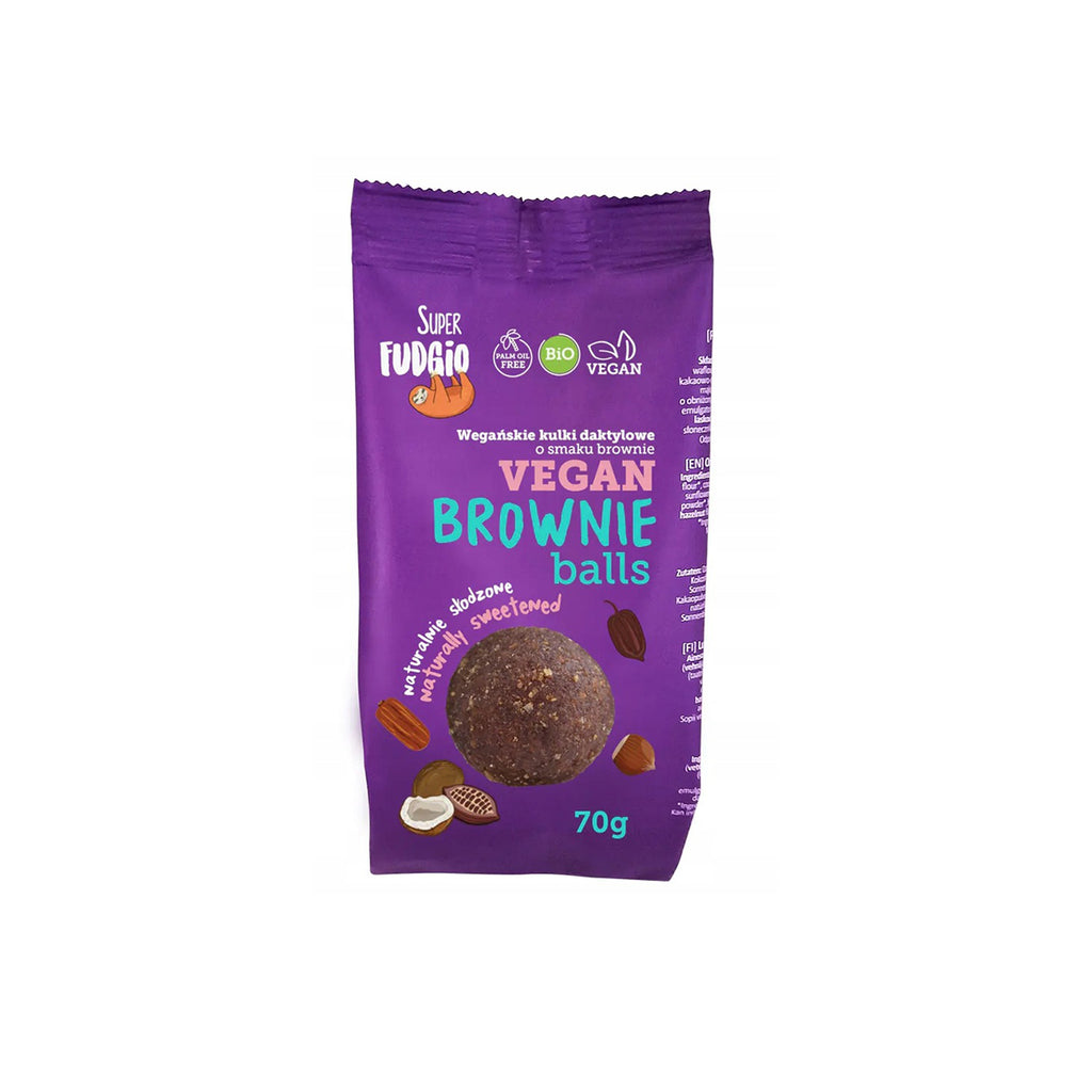 Brownie golyók - bio - 70g