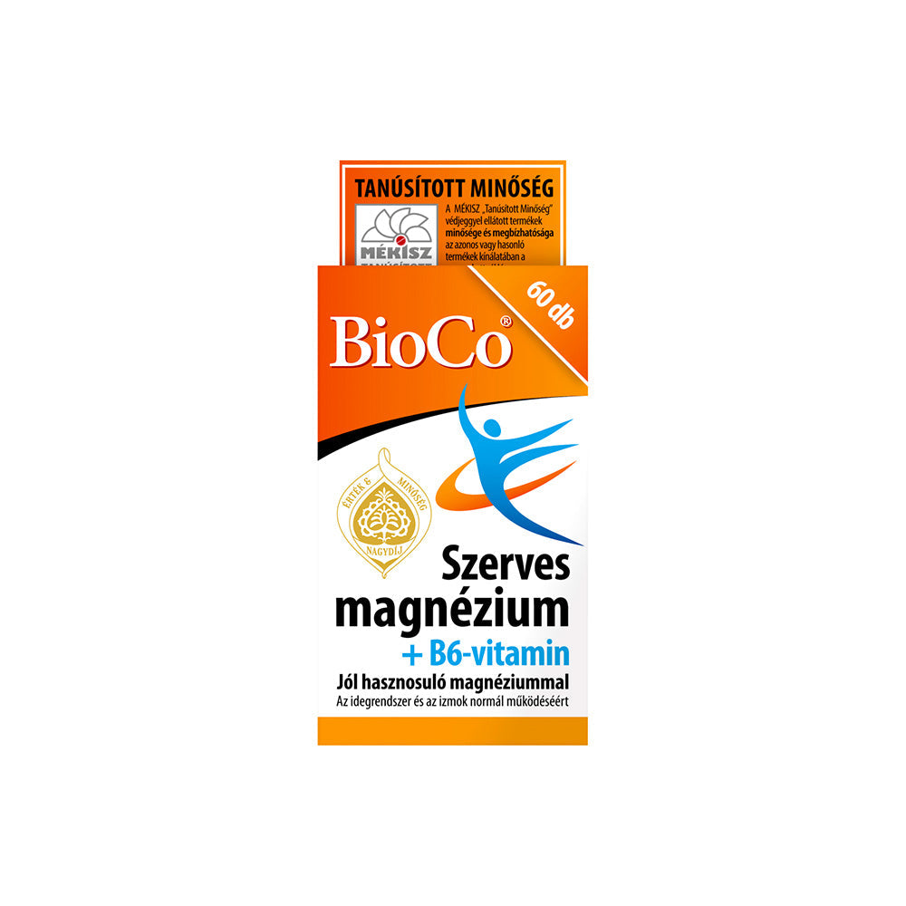 Szerves-MagneziumB6-vitamin-bio-60db