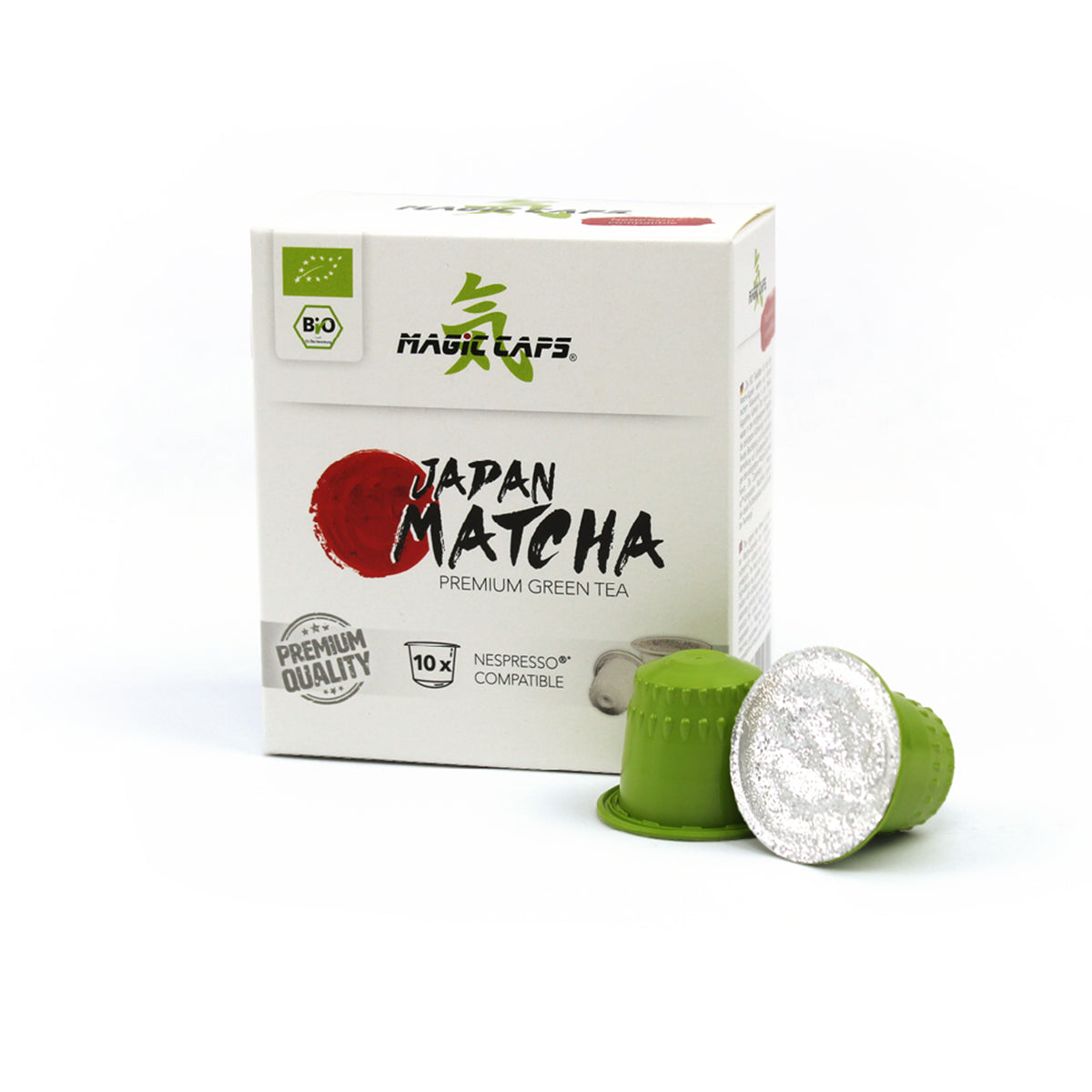 Magic Caps Matcha kapszula Nespresso® kompatibilis - bio - 10db