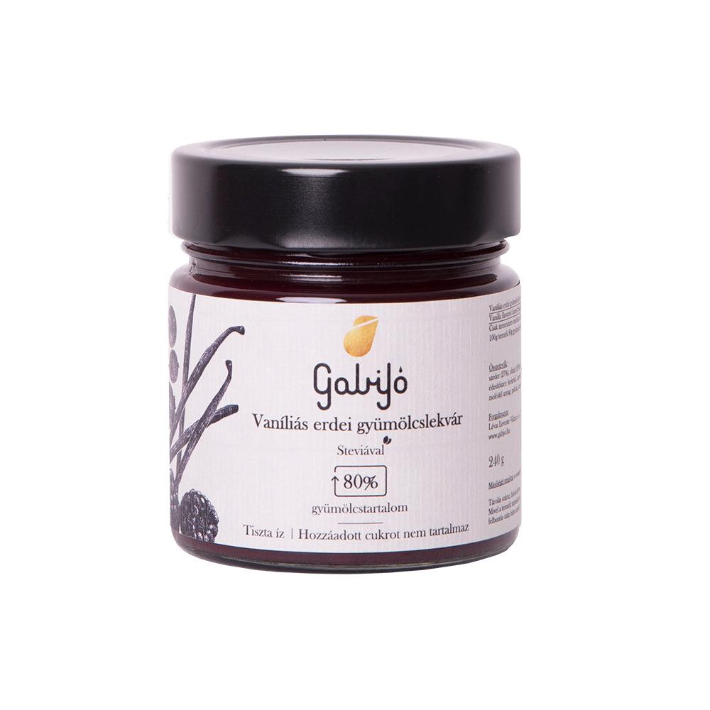 Vaníliás erdei gyümölcs lekvár 240g